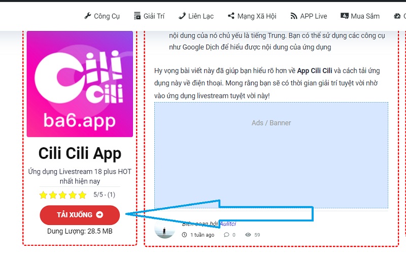 Tải Cili Cili App tại AppNgon