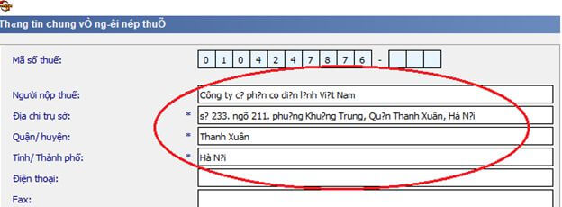 Lỗi không dùng được tiếng Việt khi truy cập HTKK